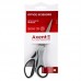 Ножницы Axent Duoton 6301-01-A, 18 см, прорезиненные ручки, серо-черные