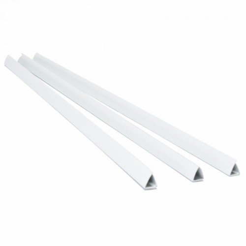 Пластини Press-binder 10 мм білі уп/50шт, 1440711