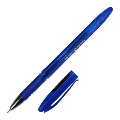 Ручка шариковая Optima OIL PRO 0,5мм масляная (O15616-02), синяя