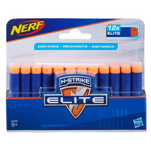 Nerf Набор стрел (патронов) Elite 12шт, A0350