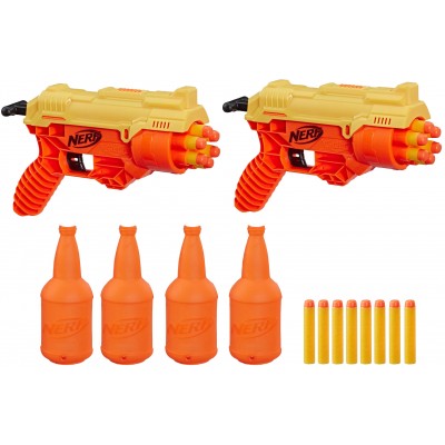 NERF Бластер Альфа Страйк Кобра Двойная Цель (Уценка), E7565-bt