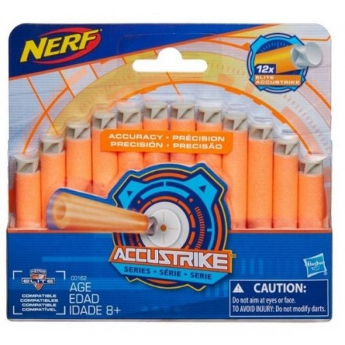 Nerf Набор стрел (патронов) Accustrike 12 шт, C0162