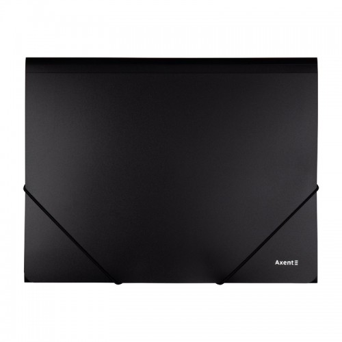 Папка на резинках Axent 1508-01-A, А4, черная
