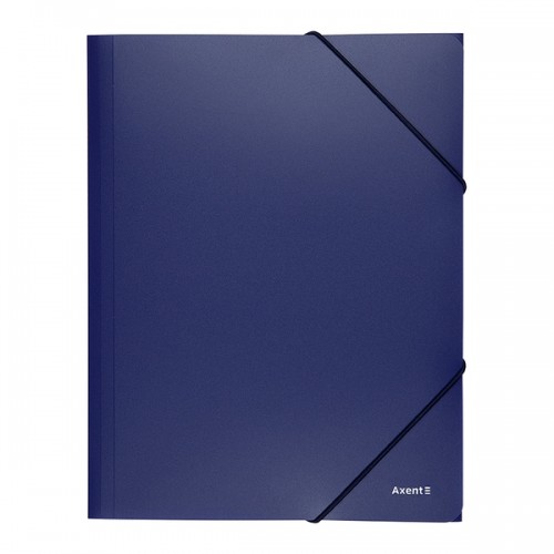 Папка на резинках Axent 1508-02-A А4, синяя