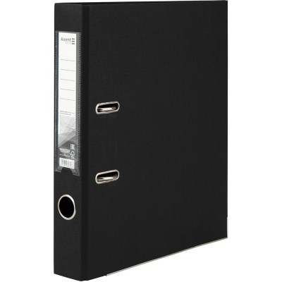 Папка-регистратор Delta D1711-01C двусторонняя, PP, 5 см, cобранная, черная