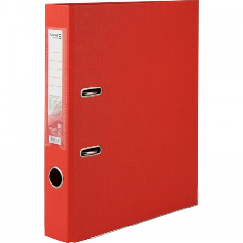 Папка-регистратор Delta D1711-06C двусторонняя, PP, 5 см, cобранная, красная