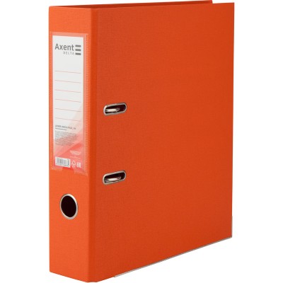 Папка-регистратор Delta D1712-09С двусторонняя, PP, 7.5 см, собранная, оранжевая