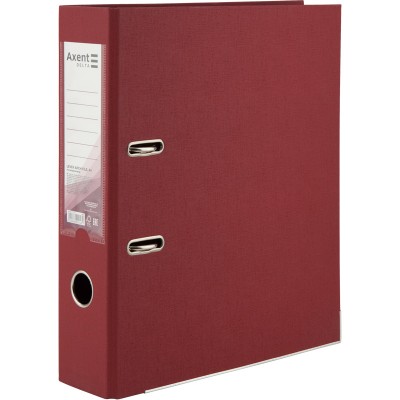 Папка-регистратор Delta D1712-37С двусторонняя, PP, 7.5 см, собранная, вишневая