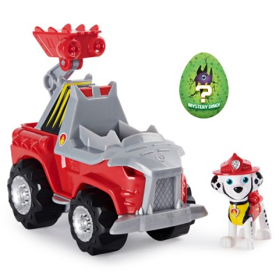 Paw Patrol Щенячий патруль Маршал с автомобилем де-люкс серия Дино Миссия, SM16776/5478