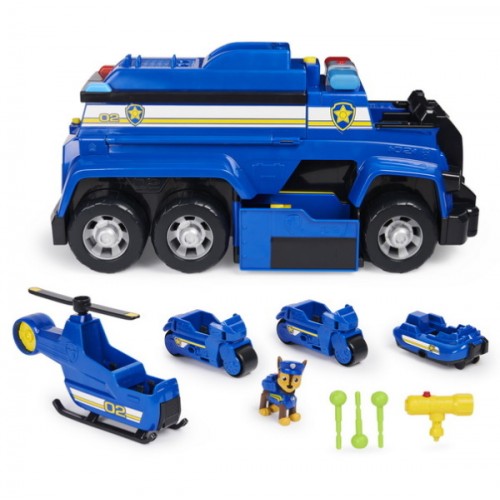 Paw Patrol Игровой набор Большой полицейский автомобиль Гонщика, SM17702