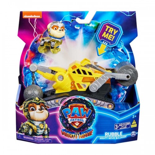 Paw Patrol Автомобіль-трансформер з водієм Кремез (світло та звук) Цуценячий патруль, SM17776/6511