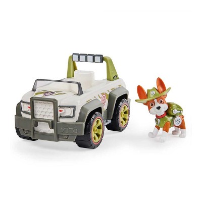 Paw Patrol Базовый спасательный автомобиль с водителем Трекер - Щенячий патруль, SM16775/7106