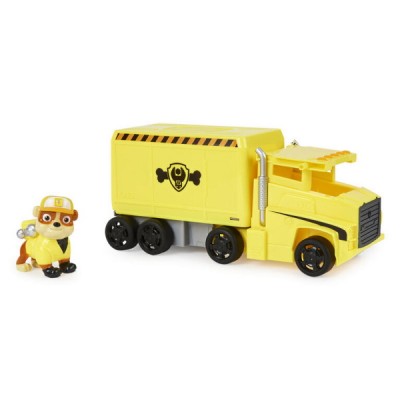 Paw Patrol Большой спасательный автомобиль-трансформер с водителем Крепыш серия Большие грузовики Щенячий патруль, SM17776/6288