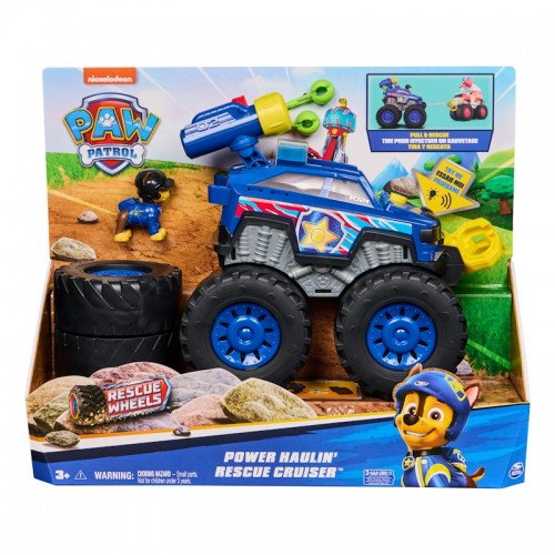 Paw Patrol Полицейский автомобиль Гонщика серии Мега колеса Щенячий патруль, SM17732/6070096