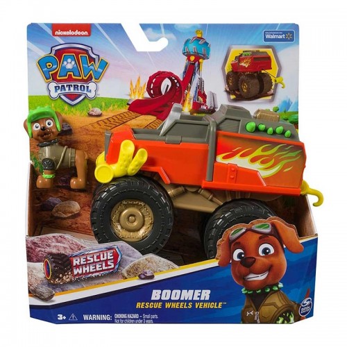 Paw Patrol Спасательный автомобиль с водителем Бумер серии Мега колеса Щенячий патруль, SM17776/6070318