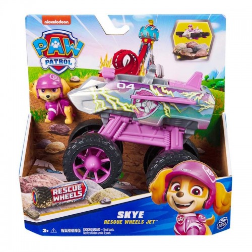 Paw Patrol Спасательный автомобиль с водителем Скай серии Мега колеса Щенячий патруль, SM17776/6069303