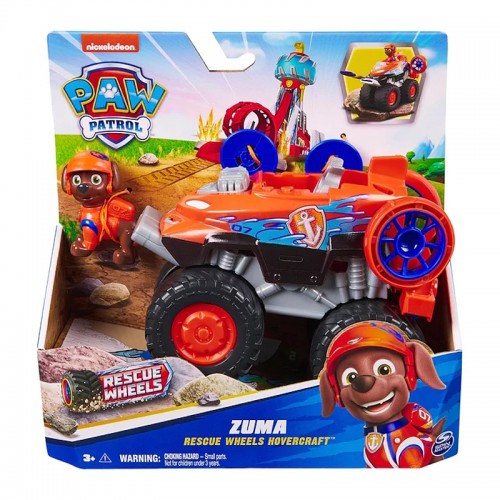 Paw Patrol Спасательный автомобиль с водителем Зума серии Мега колеса Щенячий патруль, SM17776/6069332