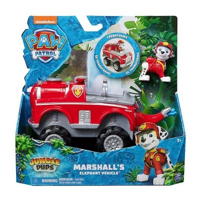 Paw Patrol Автомобиль-трансформер с водителем Маршал серии Джунгли - Щенячий патруль, SM17776/0600