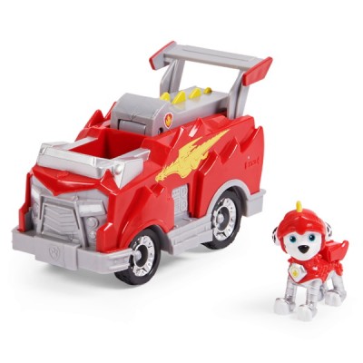 Paw Patrol Автомобиль де-люкс с водителем Маршал серии Рыцари Щенячий патруль, SM16776/4583