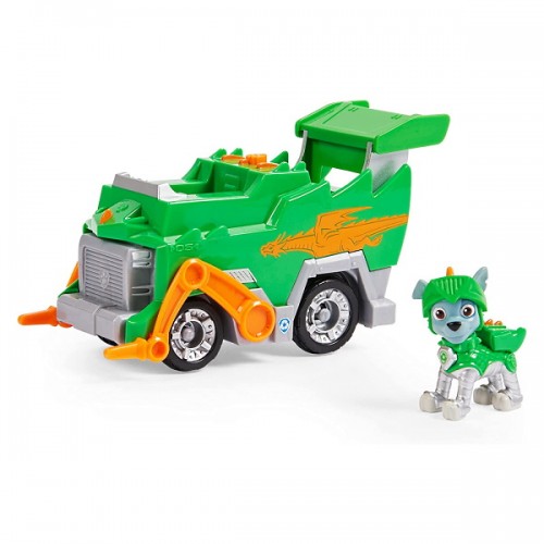 Paw Patrol Автомобіль де-люкс з водієм Роккі серії Лицарі Щенячий патруль, SM16776/4613