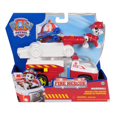 Paw Patrol Спасательный автомобиль с фигуркой Маршала серии Пожарная спасательная миссия, SM97236/6072660