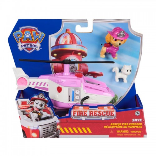 Paw Patrol Спасательный вертолет с фигуркой Скай серии Пожарная спасательная миссия, SM97236/6072661