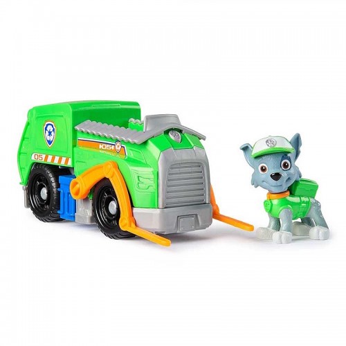 Paw Patrol Рокки с базовым спасательным автомобилем - Щенячий патруль, SM97237/6071217