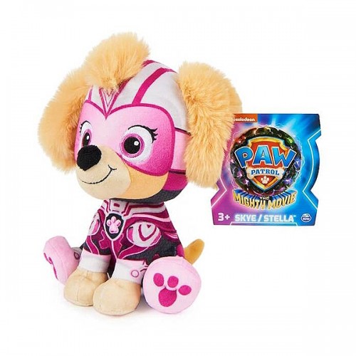 Paw Patrol: The Mighty Movie Мягкая игрушка - щенок Скай 15 см Щенячий патруль, SM84240/7050