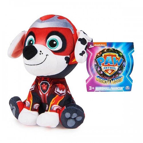Paw Patrol: The Mighty Movie Мягкая игрушка - щенок Маршал 15 см Щенячий патруль, SM84240/7135