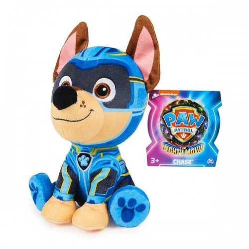 Paw Patrol: The Mighty Movie Мягкая игрушка - щенок Гонщик 15 см Щенячий патруль, SM84240/7159