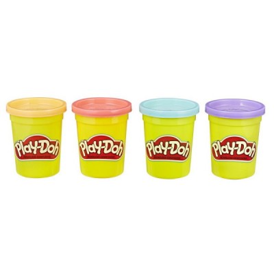 Play-Doh Набор для лепки 4 цвета Пастельные цвета, E4869 (B5517)