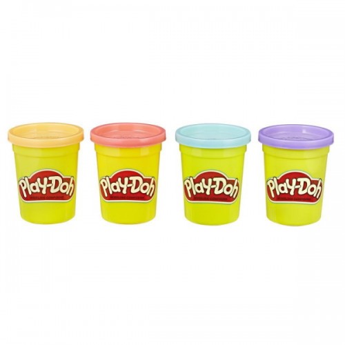 Play-Doh Набор для лепки 4 цвета Пастельные цвета, E4869 (B5517)