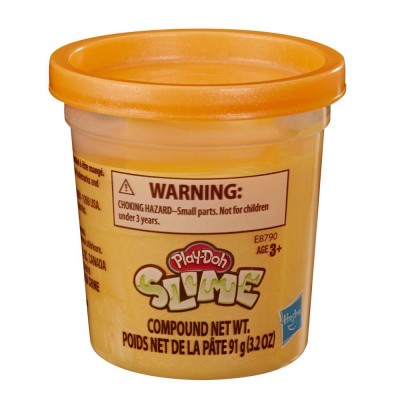 Play-Doh Slime Слайм Плей До в баночке Оранжевый металлик, E8806 (E8790)