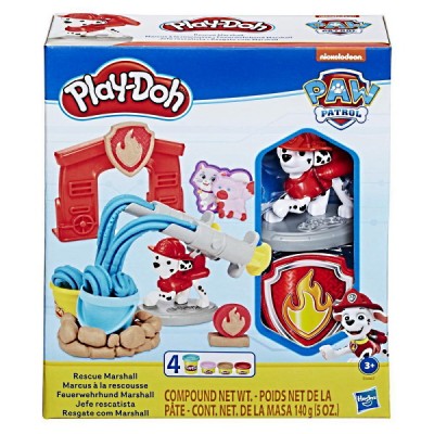 Play Doh Игровой набор Плей До с пластилином Щенячий патруль Маршал, E6887