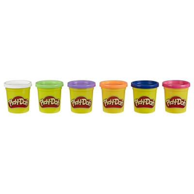 Play-Doh Пластилин Плей До набор 6 баночек, F0628 (F0605)