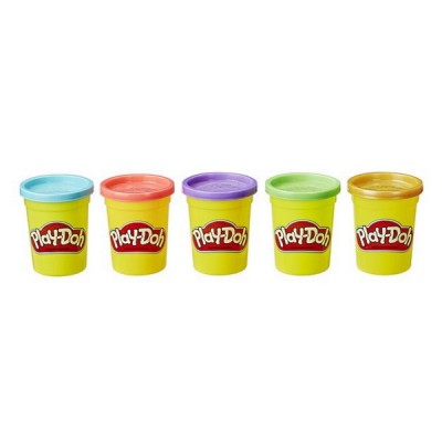 Play-Doh Набор пластилина 4+1 Gold, E8144