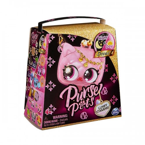 Подвеска-сюрприз для сумочки Purse Pets Люкси Шарм в ассортименте, SM26707