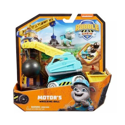 Rubble&Crew Фигурка Мотора с базовым строительным автомобилем - Крепыш и команда, SM28500/6069659