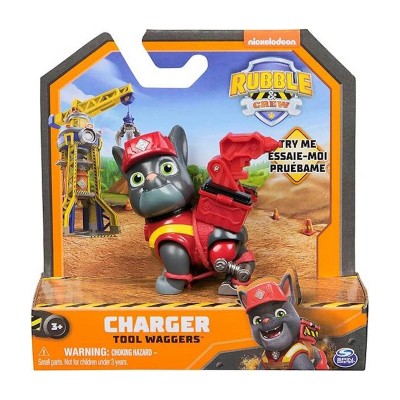 Rubble&Crew Фигурка щенка Заряда с механической функцией, SM28516/8791