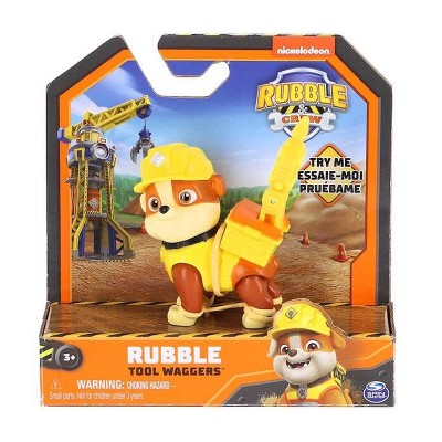 Rubble&Crew Фигурка щенка Крепыша с механической функцией, SM28516/8838