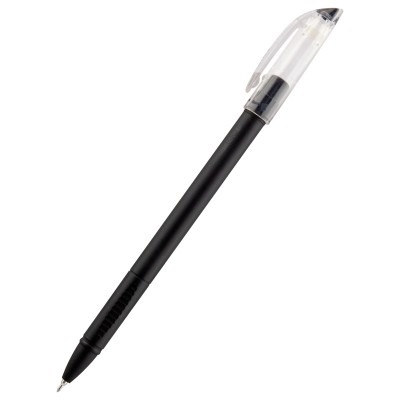Ручка шариковая Axent Direkt AB1002-01-A, чёрная, 0.5 мм