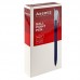 Ручка шариковая Axent Direkt AB1002-01-A, чёрная, 0.5 мм