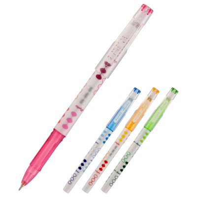 Ручка шариковая Axent Kaprice AB1012-02-A, синяя, 0.38