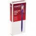 Ручка масляная Axent Glide Color AB1052-2-02-A, синяя, 0.7 мм