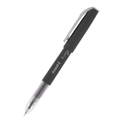 Ручка гелевая Axent Autographe AG1007-01-A, чёрная, 0.5 мм