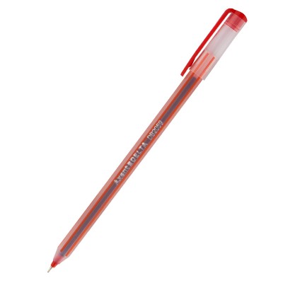 Ручка масляная Delta DB2059-06, красная, 0.7 мм