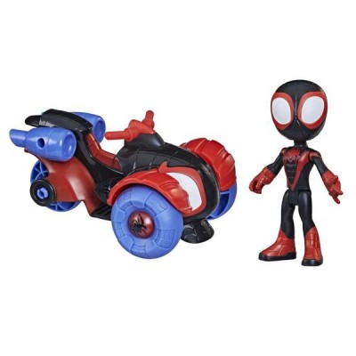 Marvel Spider-Man Игровой набор Майлс Моралес и транспорт Спайди и его удивительные друзья, F1941 (F1459)