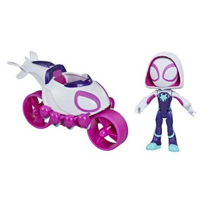 Marvel Spider-Man Игровой набор Паук-Призрак и транспорт Спайди и его удивительные друзья, F1942 (F1459)
