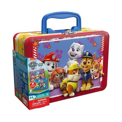 Spin Master Пазл переливной 2 в 1 Щенячий патруль (мини) в жестяной коробке Paw Patrol, SM98324/6066806