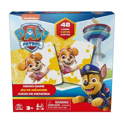 Spin Master Настольная игра Мемори Щенячий патруль (48 карт) Paw Patrol, SM98400/6066852